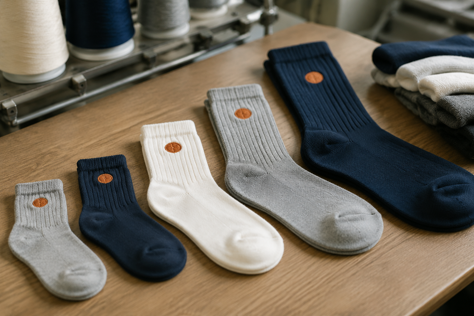 Custom Embroidered Socks: Logo Size and Cost Guide