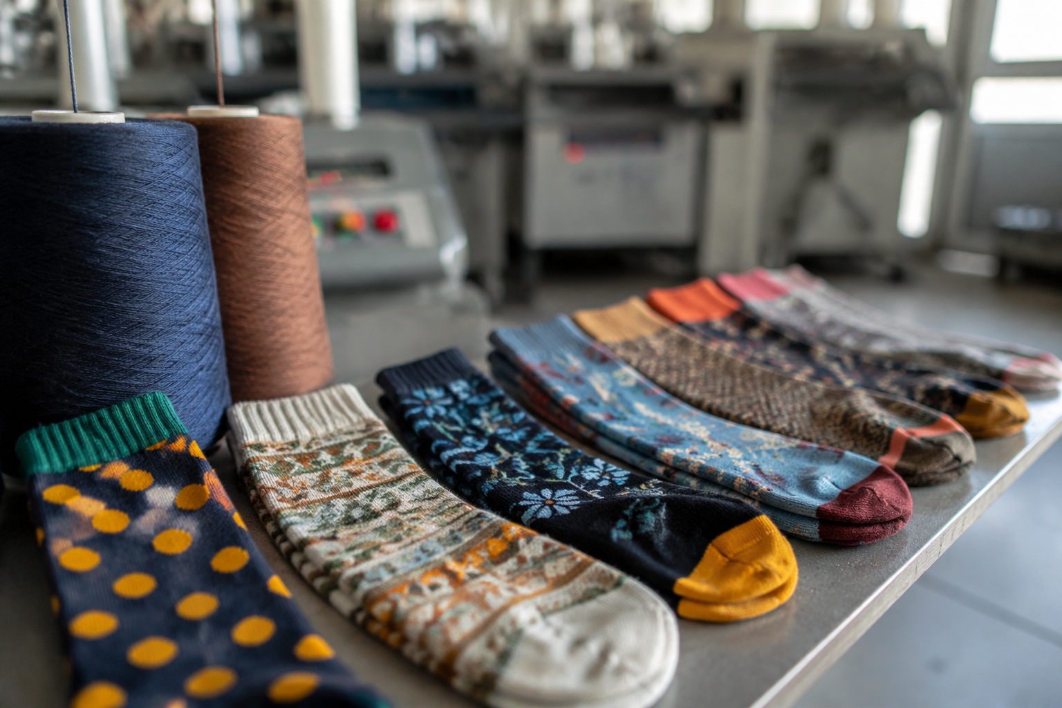 Custom Jacquard Patterns for Sock Brand Collections
