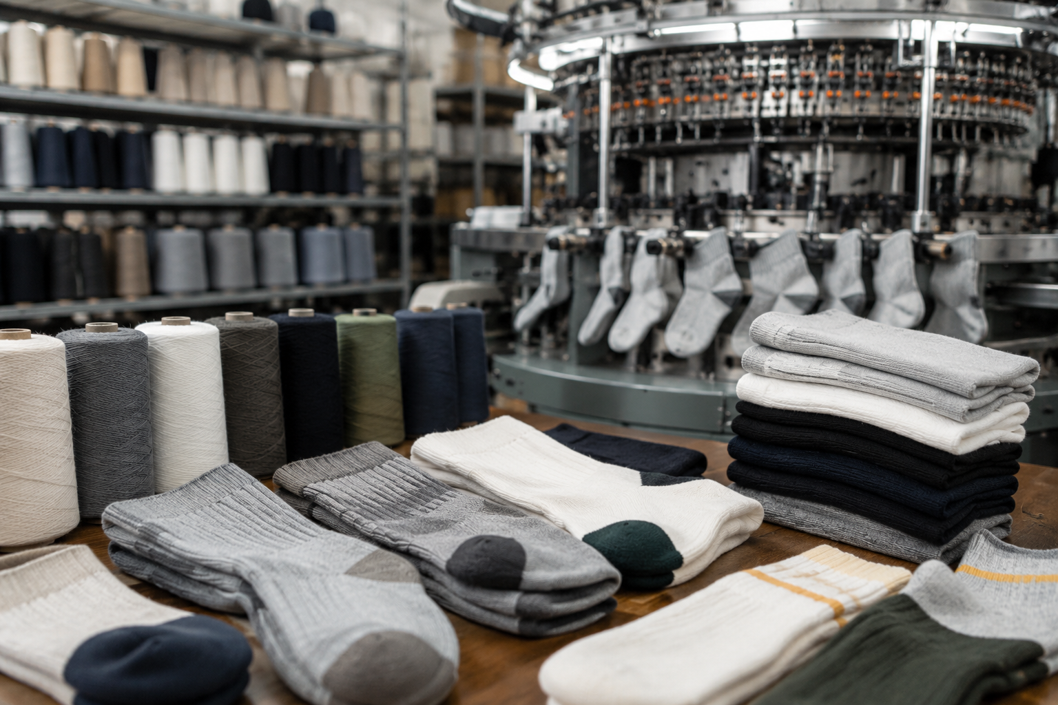 Custom Sock MOQ Guide for First-Time Buyers