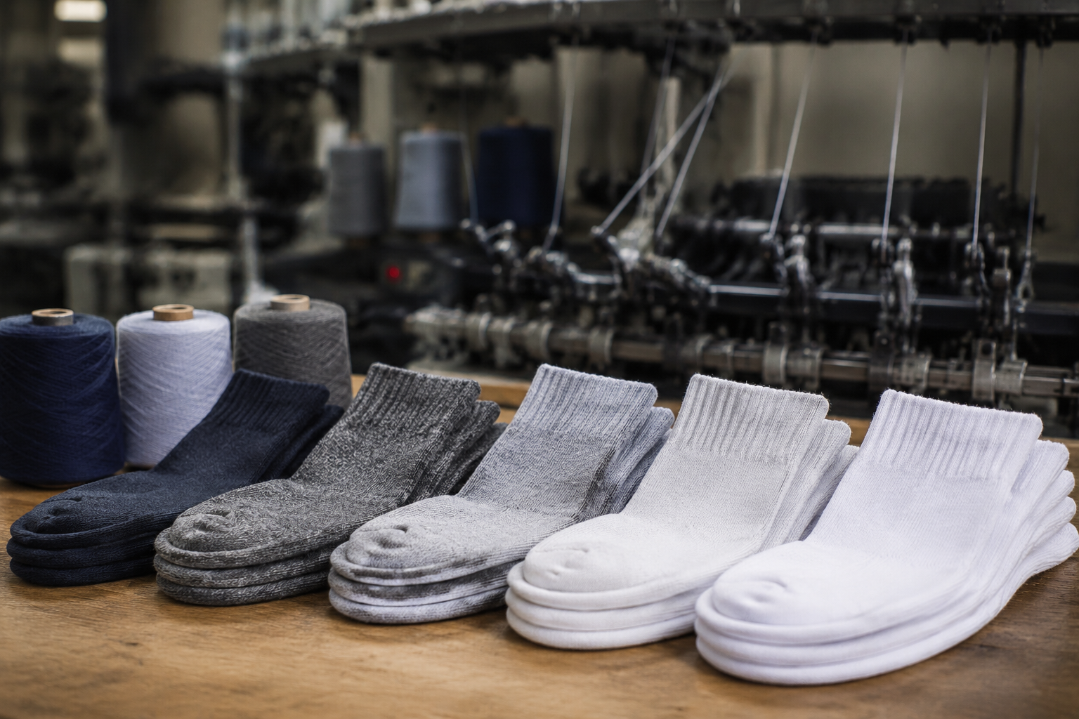 Custom Sock Needle Count Guide: 96N to 200N Explained