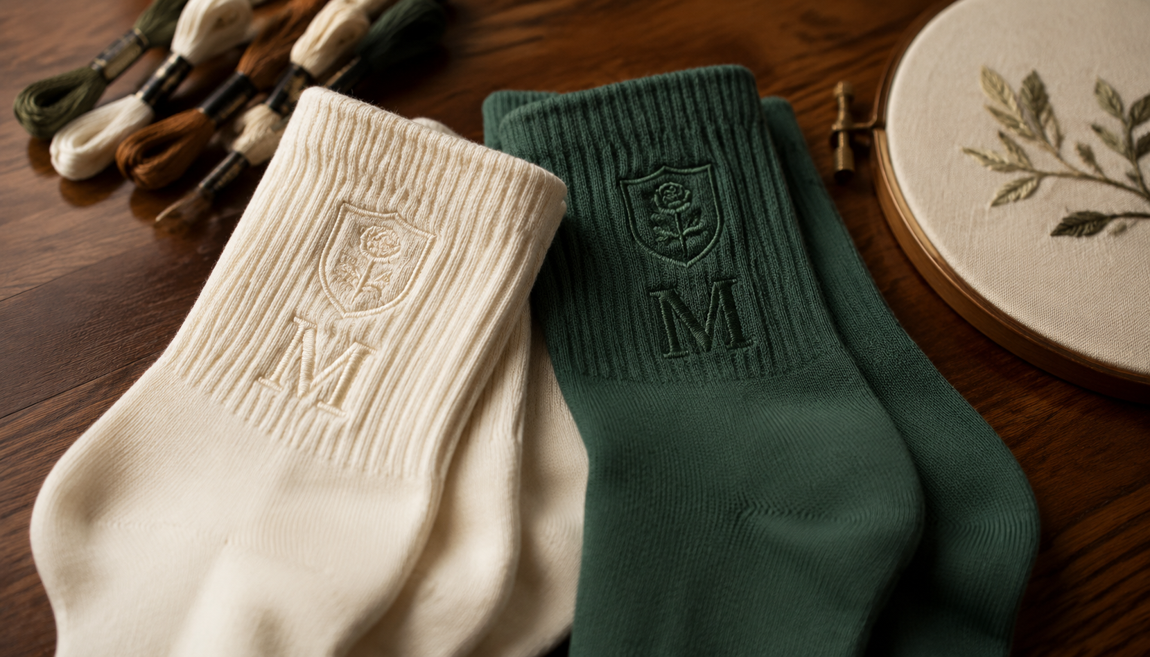 Custom Embroidered Socks: Bulk Manufacturing Guide