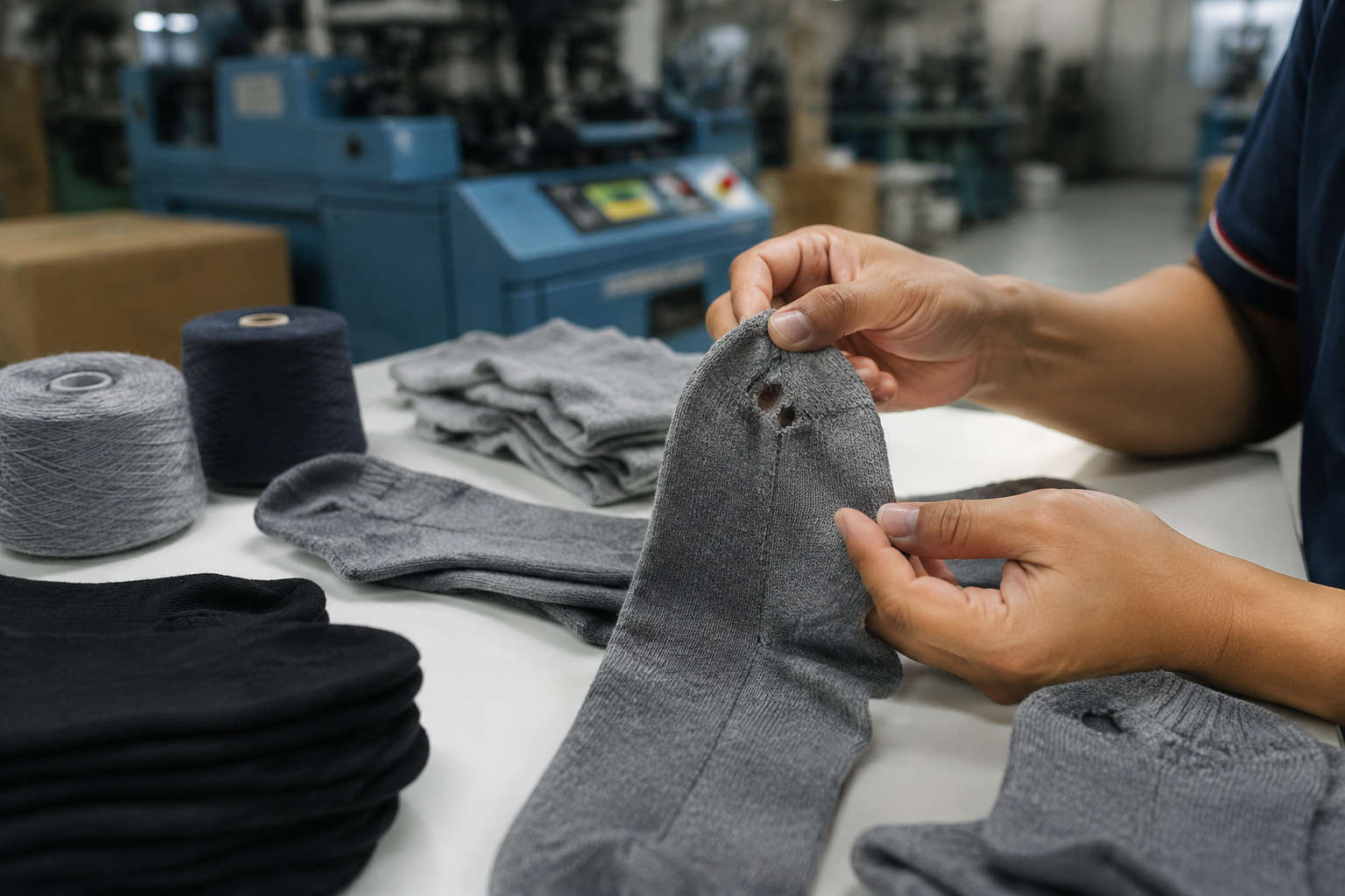 How to Handle Defect Claims After Sock Delivery