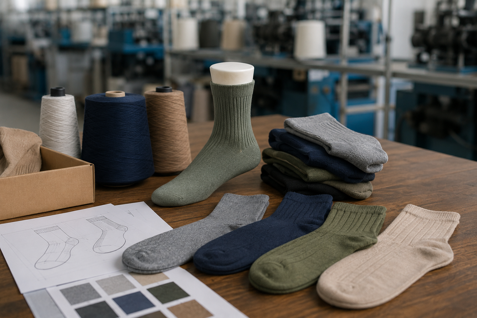 How Sock Sample Costs Work Before Bulk Orders
