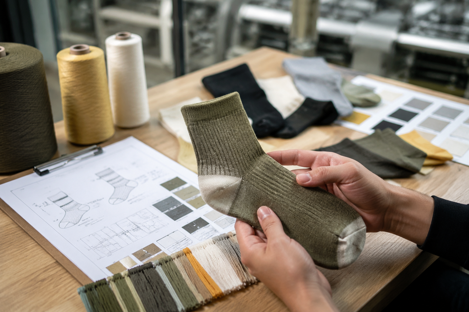 How to Read a Sock Tech Pack Before Production Starts