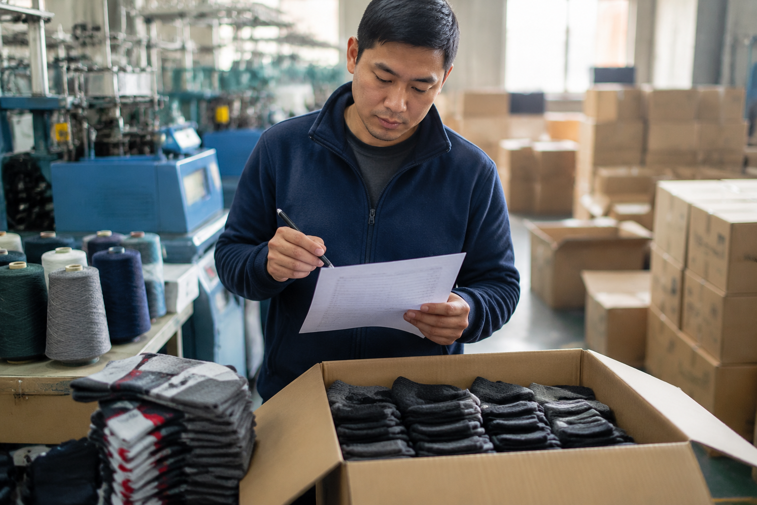 How to Read Sock Packing Lists Before Shipment