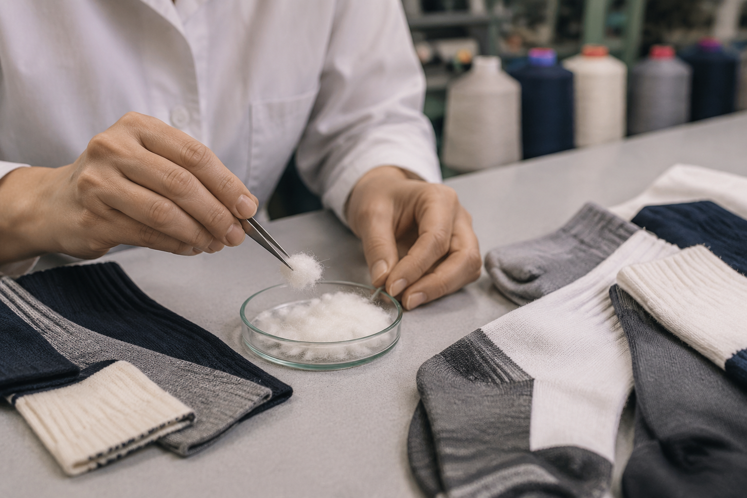 How to Verify Fiber Content in Custom Socks