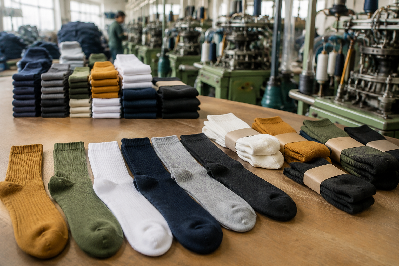 Mixed Size and Color Sock Orders: MOQ Cost Effects