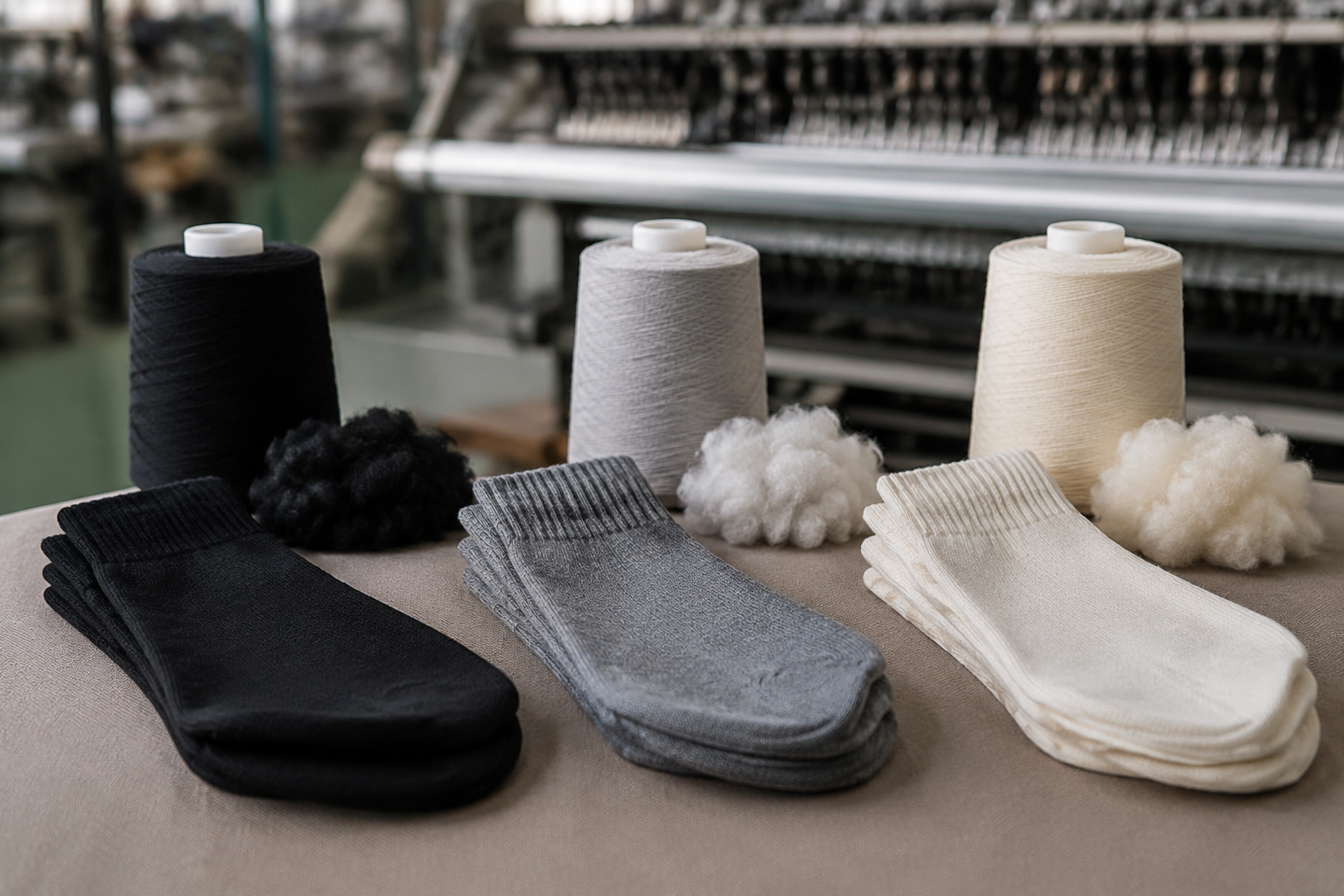 Nylon vs Polyester vs Cotton in Custom Socks