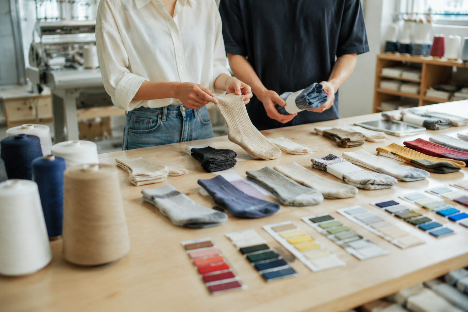ODM Sock Collection Planning for New Retail Brands