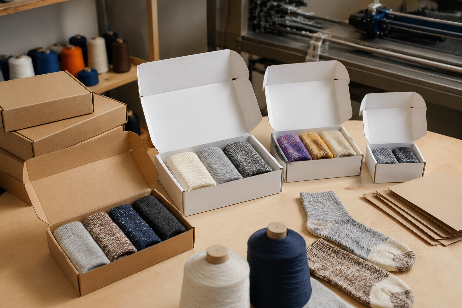 Sock Box Sizing Guide for Retail and E-commerce