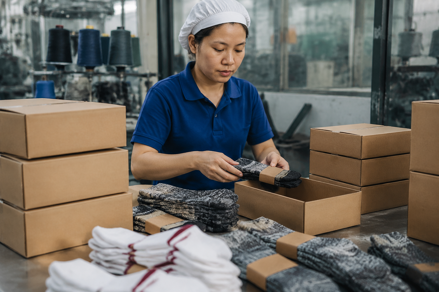 How Sock Carton Marks Work for Export Orders