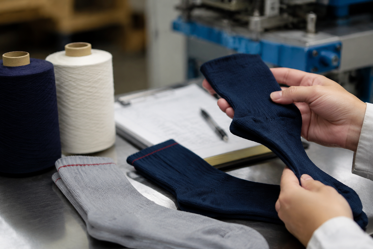 Sock Shrinkage Testing and Size Tolerance Guide