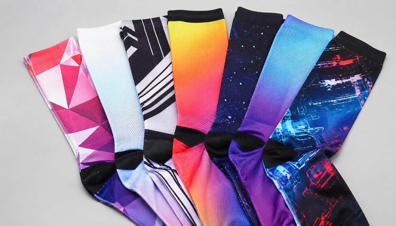 Sublimated Socks: All-Over Print Manufacturing Guide