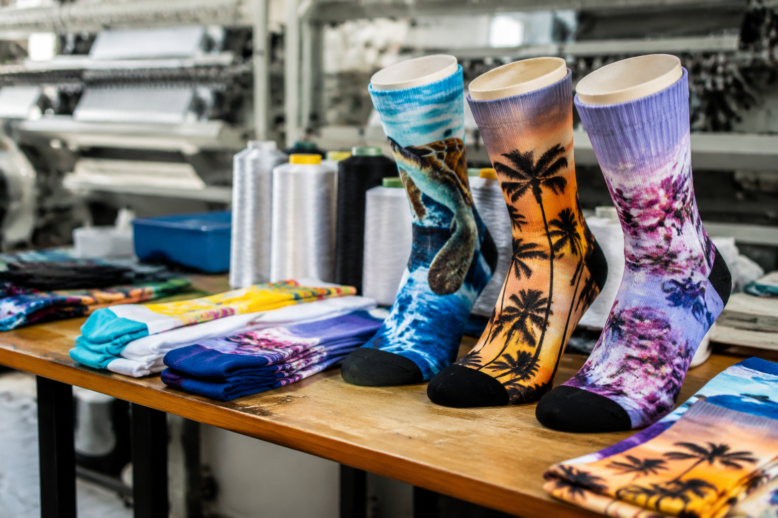 Sublimation Printed Socks: MOQ, Artwork and Wash Risks