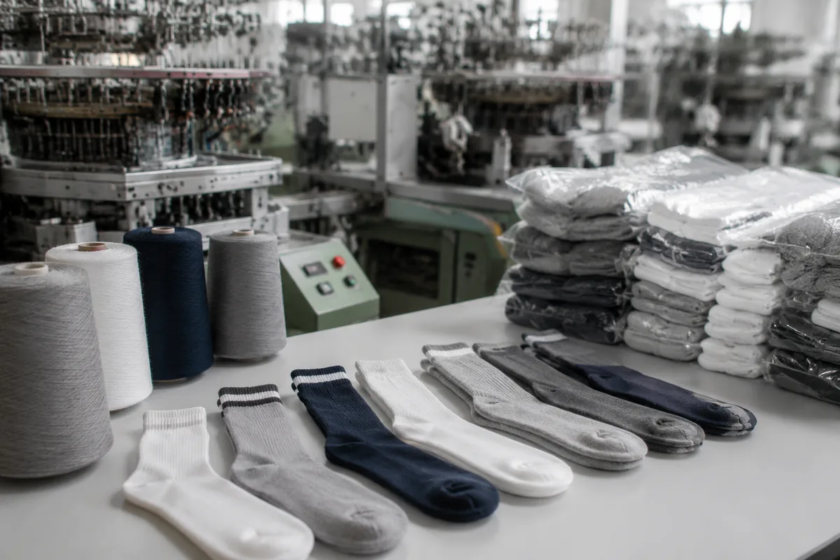 Wholesale Logo Socks: Technical Specs and RFQ Checklist for B2B Buyers