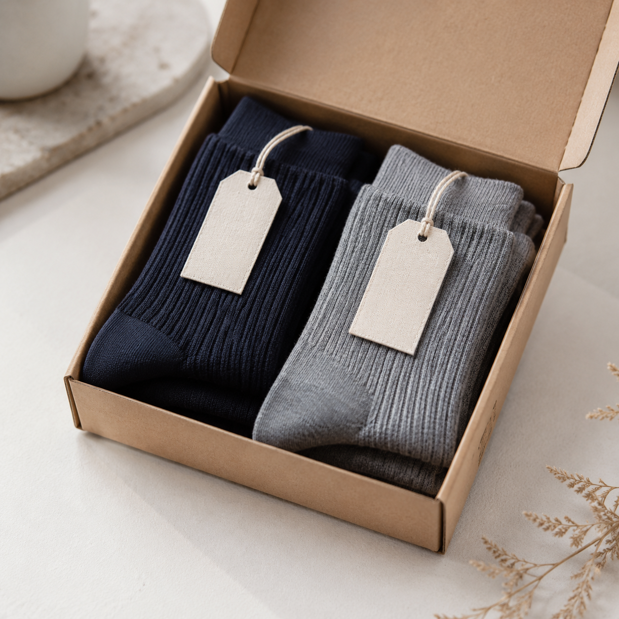 Corporate Promotional Gift Socks Branded Packaging