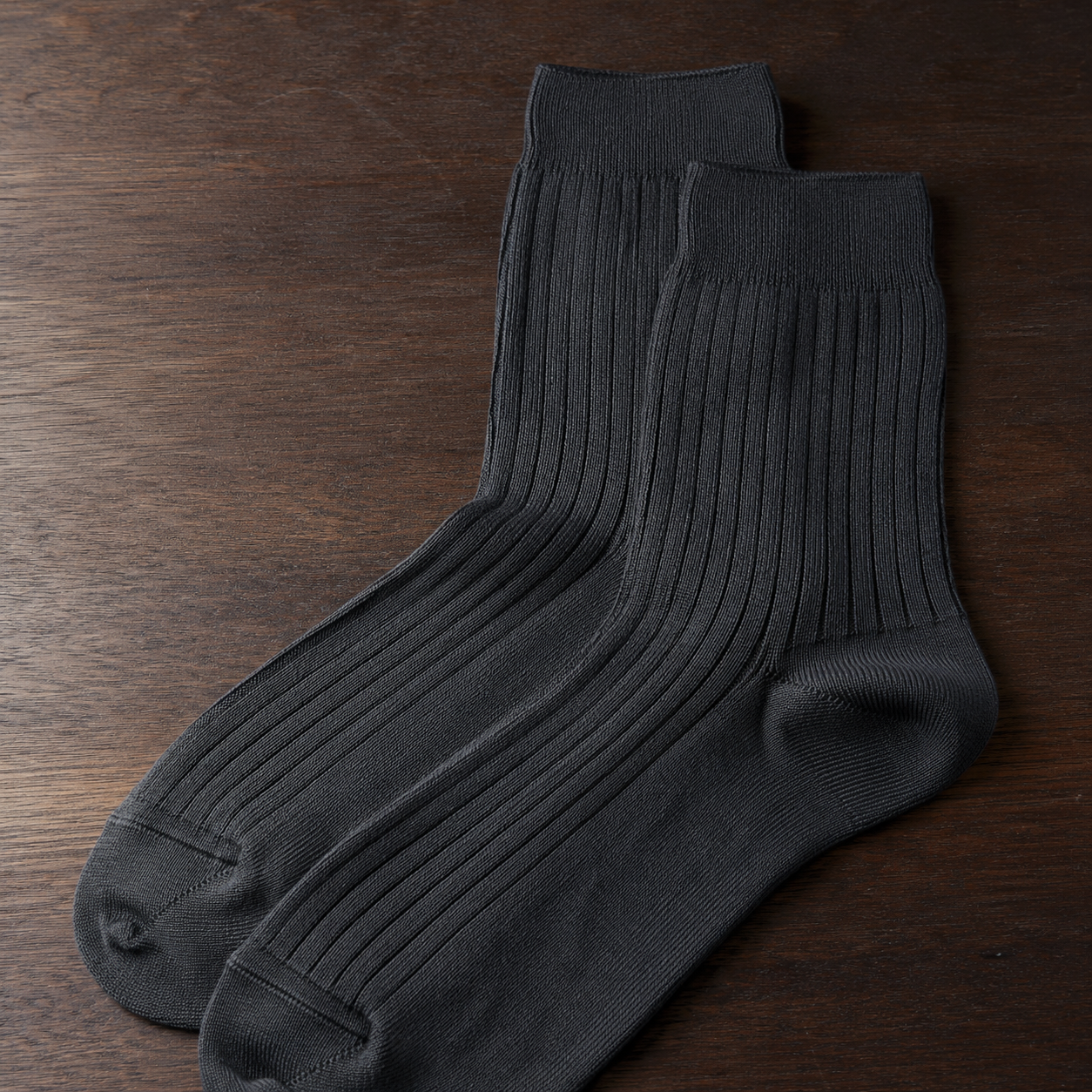 Luxury Custom Mens Dress Socks Mercerized Cotton
