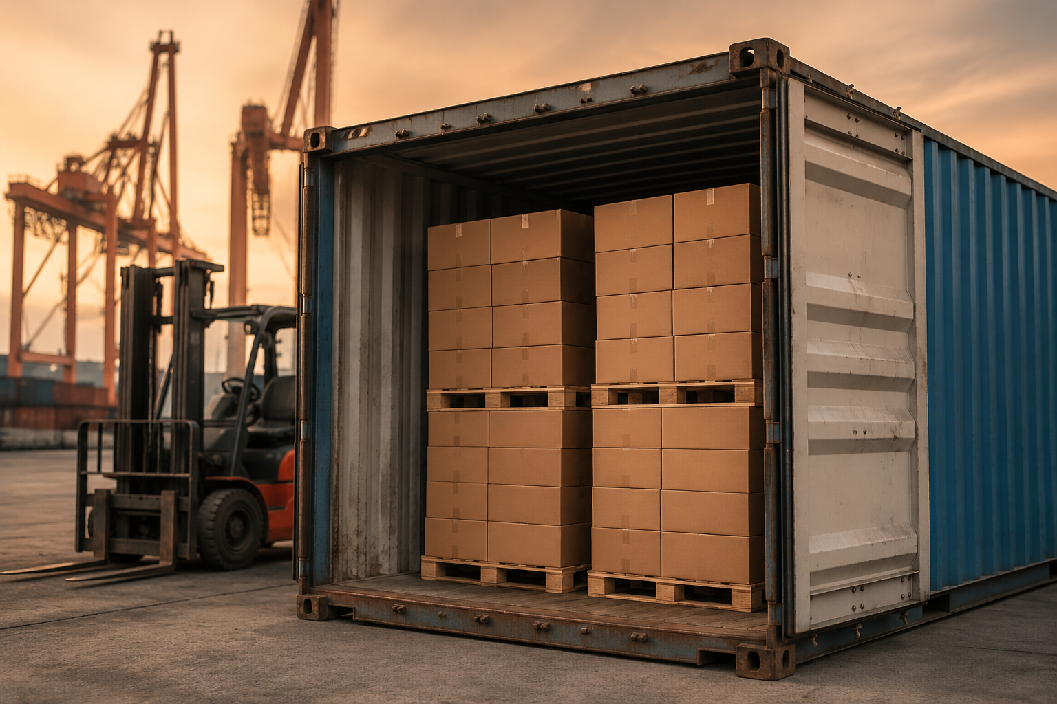 ZheSock Global Shipping Export Container