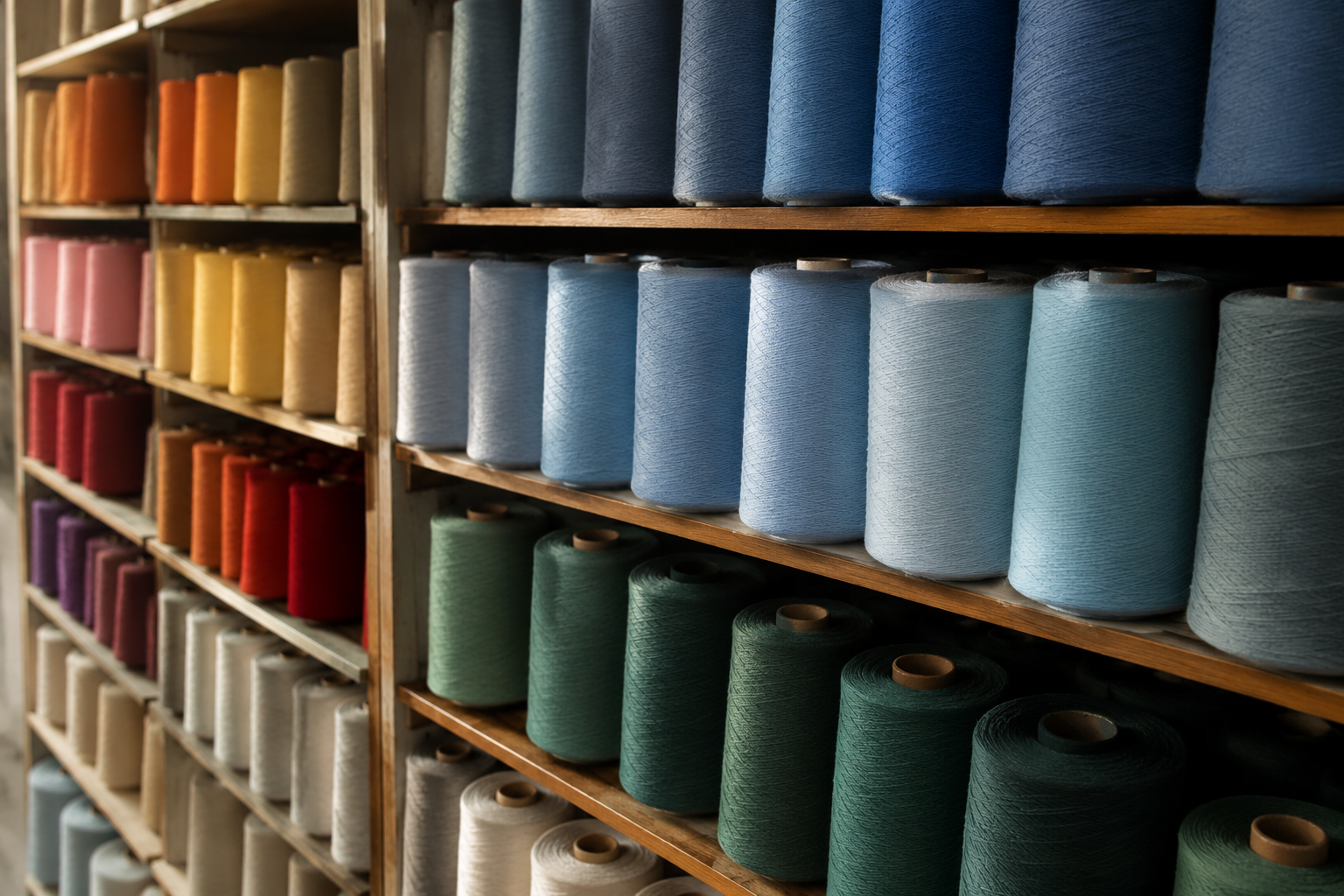 Premium Yarn Cones for Custom Sock Production